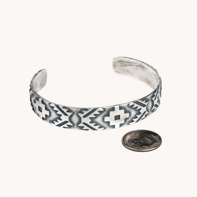 Silver Southwest Cuff Bracelet | T.Skies Jewelry