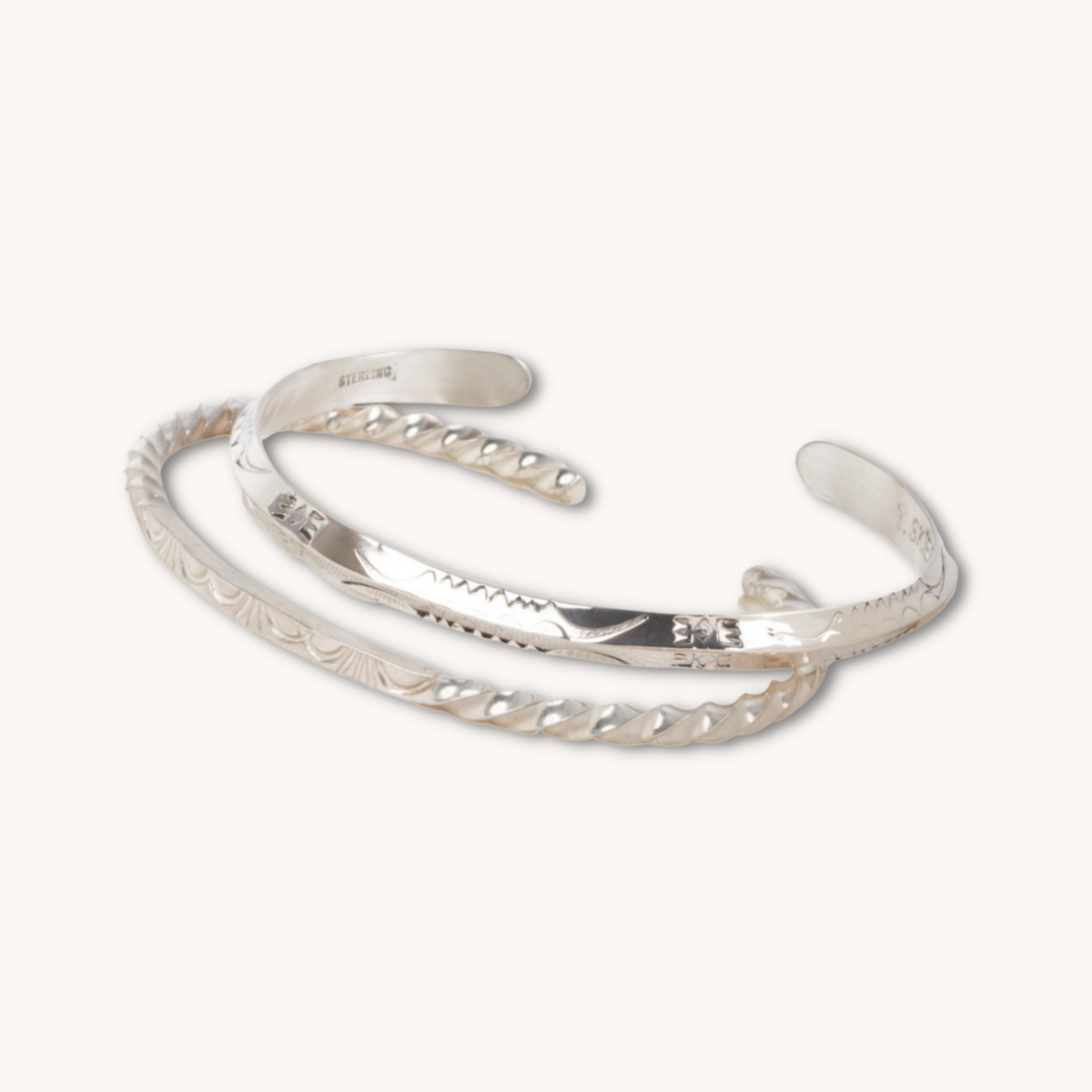 Stackable Bracelet Set by T.Skies Jewelry