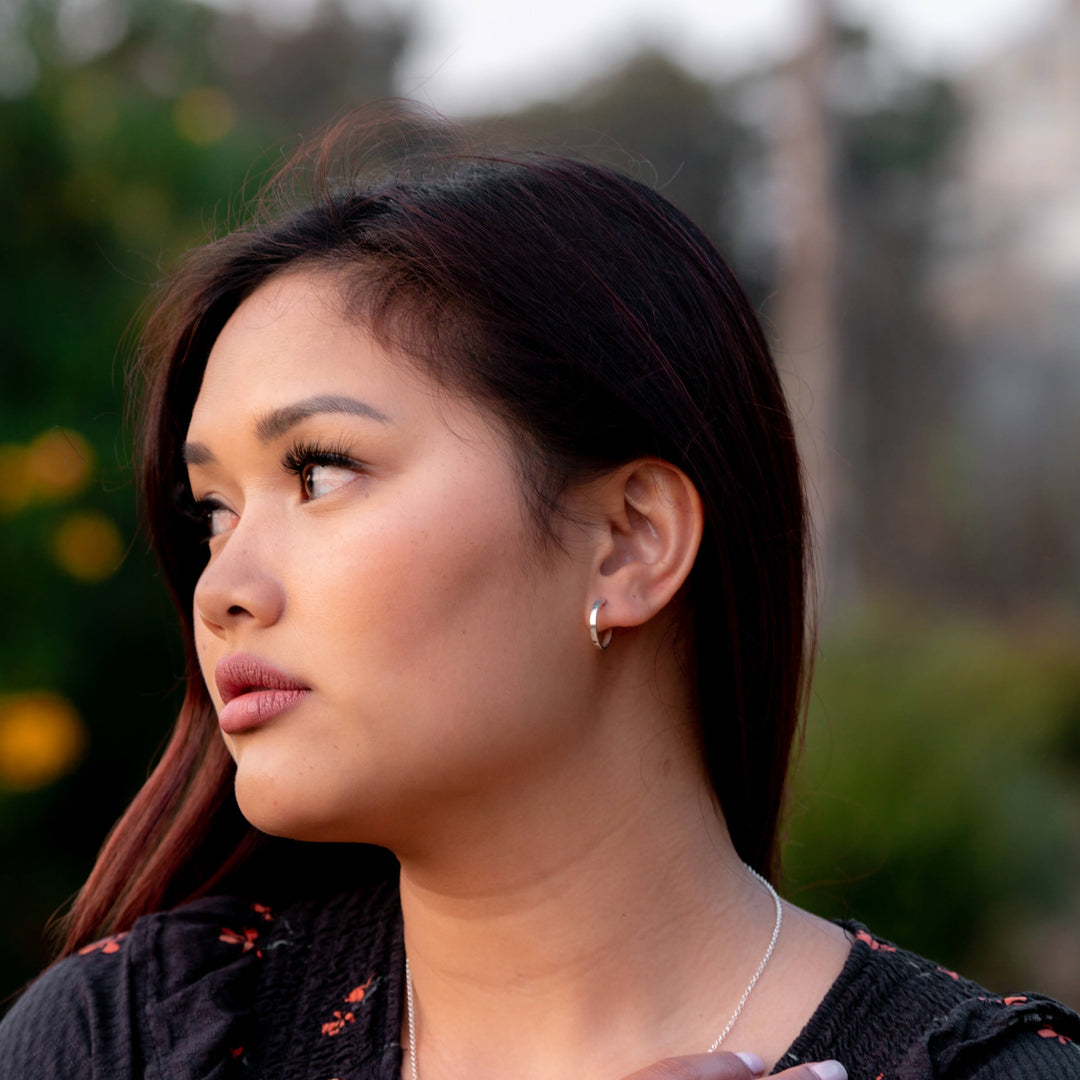 Turquoise Hoop Earrings | T.Skies Jewelry