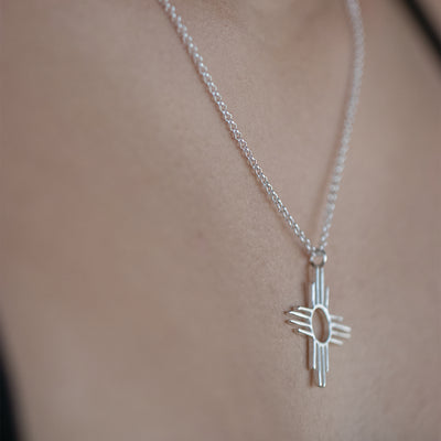 Zia Symbol Pendant Necklace | T.Skies Jewelry
