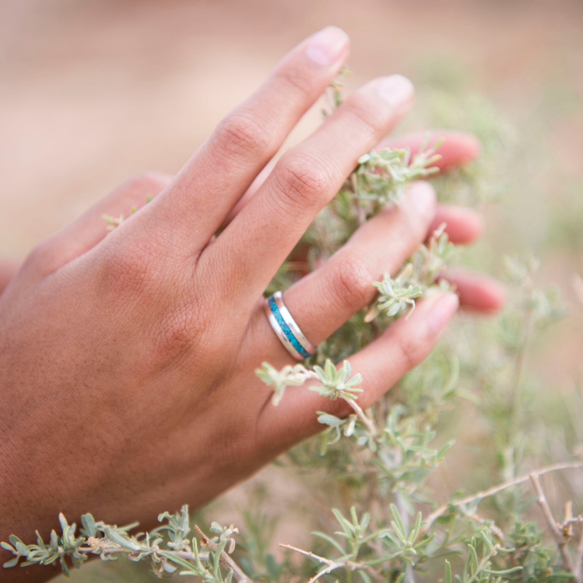 Silver Turquoise Ring