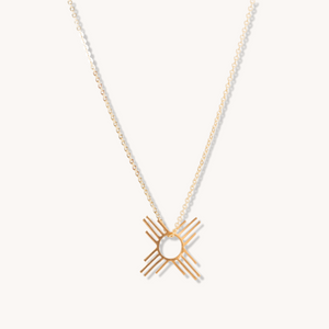 14k Gold Vermeil Petite Pendant by T.Skies Jewelry