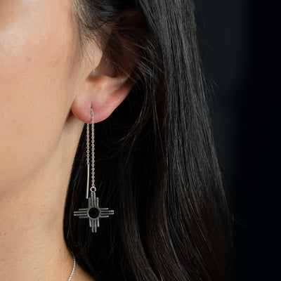 Silver Thread Earrings | T.Skies Jewelry