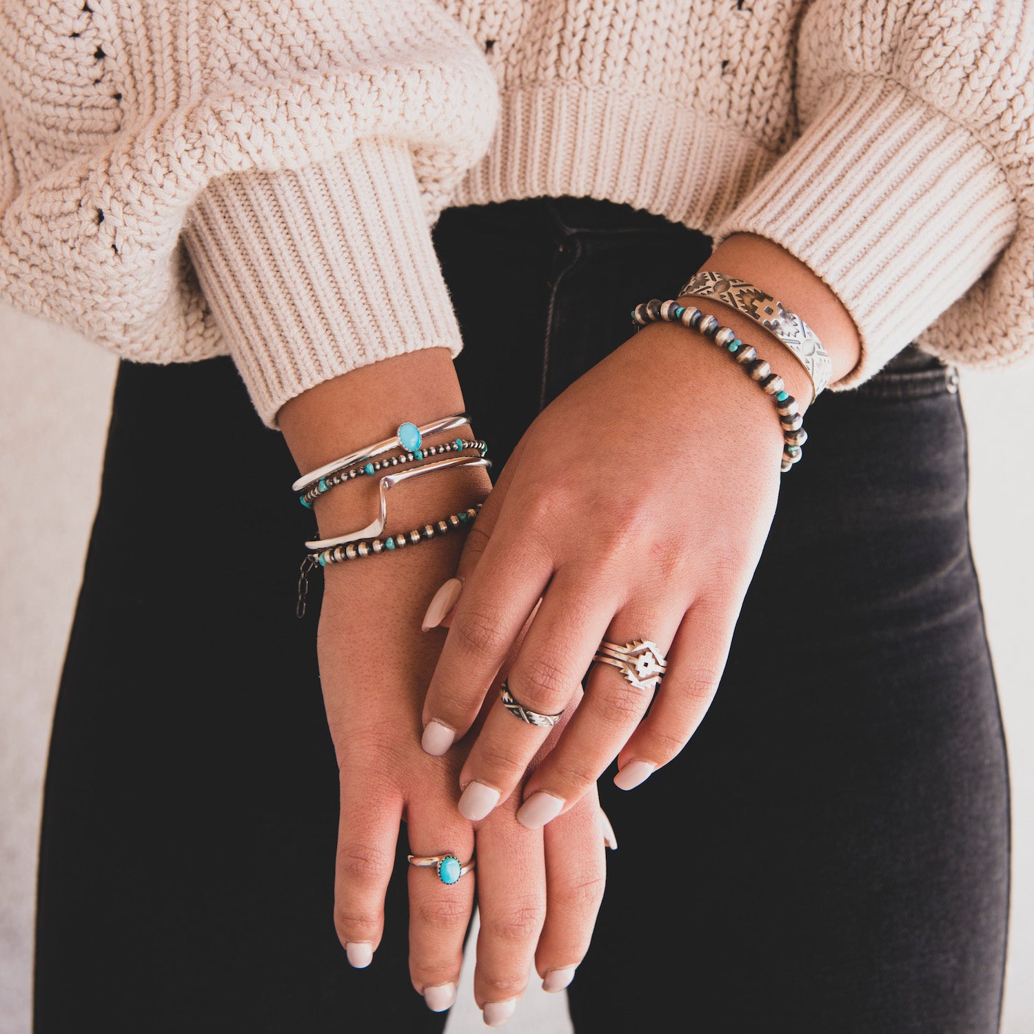 Sterling Silver Pearls Bracelet, Shop Handmade Bracelets by
