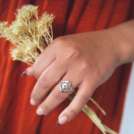 Silver Stacking Rings