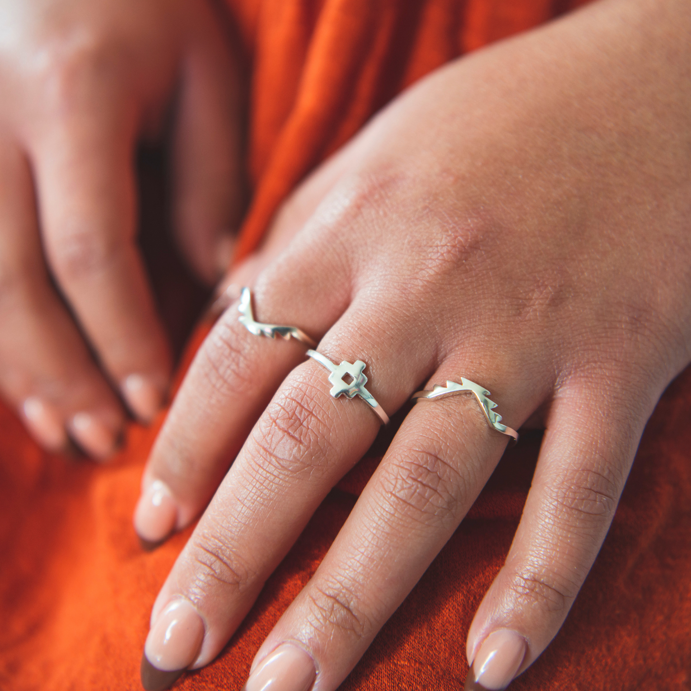 Southwest Silver Stacking Rings