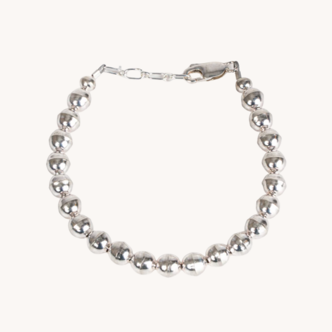 Silver Bead Southwest Bracelet by TSkies 