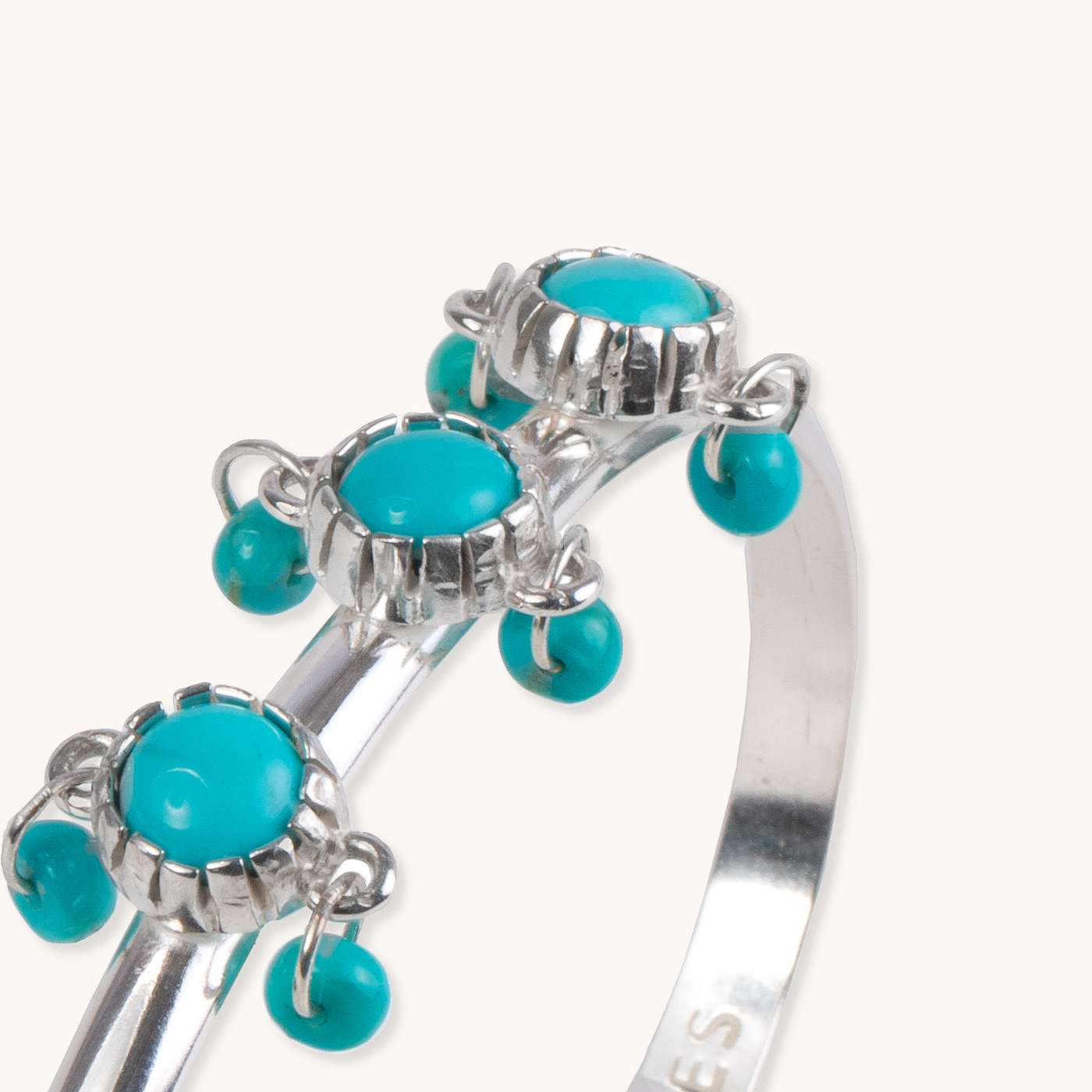 Sterling Silver and Turquoise Cuff Bracelet