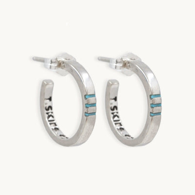 Turquoise Hoop Earrings | T.Skies Jewelry