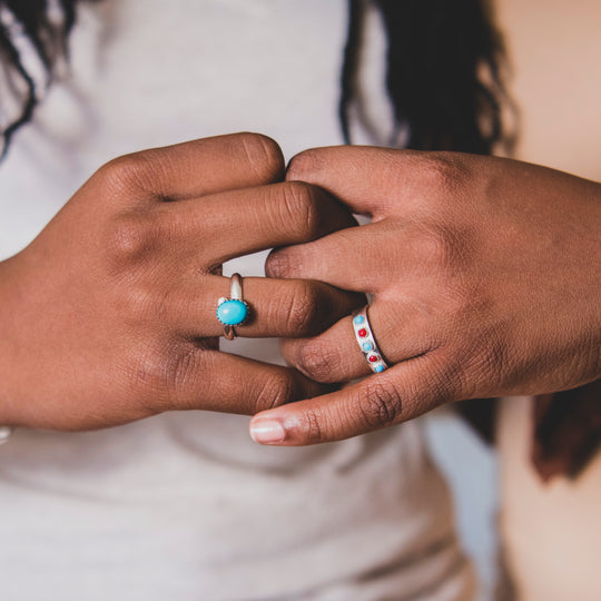 Turquoise Adjustable Ring