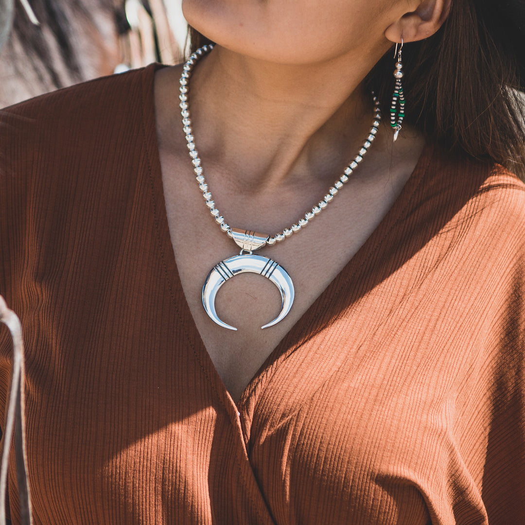 Statement Pendant Silver | T.Skies Jewelry