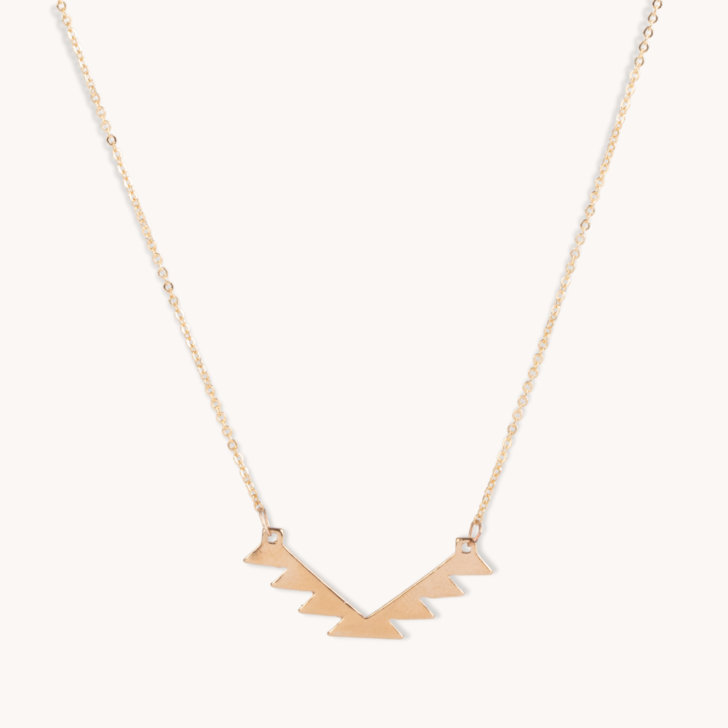 Gold Vermeil Bar Necklace by TSkies