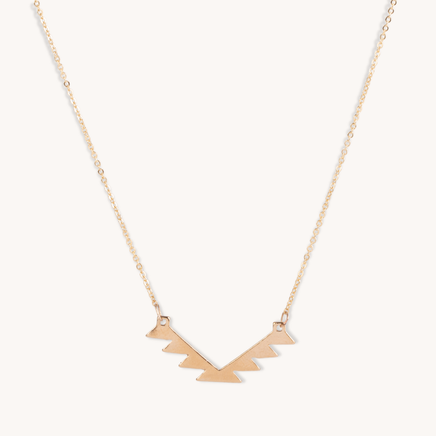 Gold Vermeil Bar Necklace by TSkies