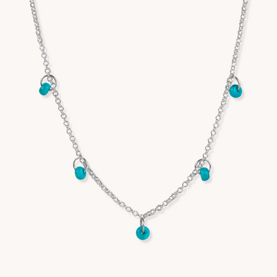 Turquoise Stone Necklace by TSkies