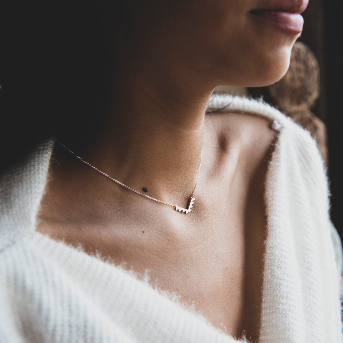 Silver Bar Necklace | T.Skies Jewelry